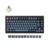 V1 Max bežična mehanička tipkovnica, Gateron Jupiter smeđi prekidači, RGB, crna (V1M-D3-UK)