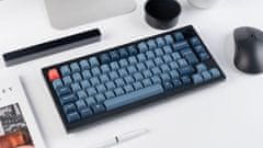 Keychron V1 Max bežična mehanička tipkovnica, Gateron Jupiter smeđi prekidači, RGB, crna (V1M-D3-UK)