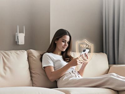 WPA3 Varnost na Cudy RE3600