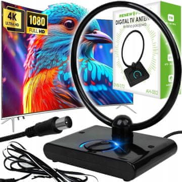 Dexxer Univerzalna TV antena i pojačalo DVB-T FHD 4K