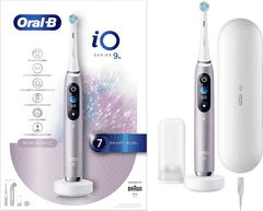 Oral-B Električna četkica za zube iO 9, Rose Quartz
