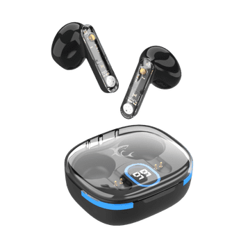 White Shark Slušalice + mikrofon Bluetooth GEB-TWS37 Hyperbeat Crne