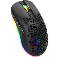 EVEON BM-800 RGB bežični gaming miš, crni