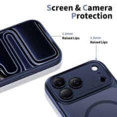 Tech-protect MagPeak MagSafe CC maska za iPhone 17 Pro, plava