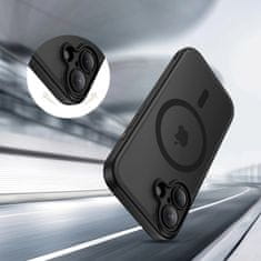Tech-protect MagPeak MagSafe CC maska za iPhone 17, crna