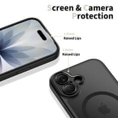 Tech-protect MagPeak MagSafe CC maska za iPhone 17, crna