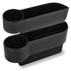 JOIRIDE® Organizator za auto između sjedala, držač za piće, telefon i dodatke (set 2 kom) | GAPSMART