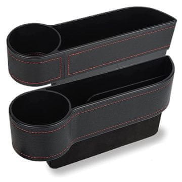 JOIRIDE® Organizator za auto između sjedala, držač za piće, telefon i dodatke (set 2 kom) | GAPSMART