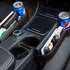 JOIRIDE® Organizator za auto između sjedala, držač za piće, telefon i dodatke (set 2 kom) | GAPSMART