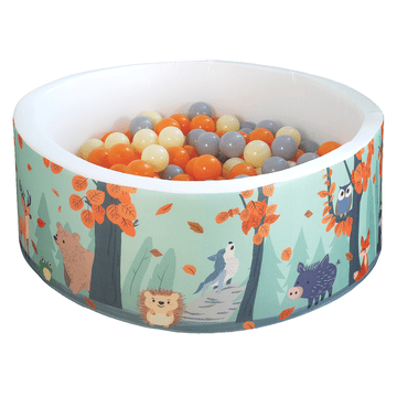 Symfony Edukativni suhi bazen 90x30 s lopticama 200 komada - Šumska avantura