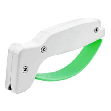 HOME & MARKER® Prijenosni oštrač za noževe i vrtni alat, ručni brus od volframovog čelika | SHARPNINJA