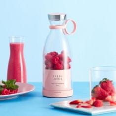 Symfony putni smoothie maker 350 ml, ružičasti