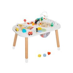 Aga4Kids Dječji montessori stol s aktivnostima i željezničkom prugom