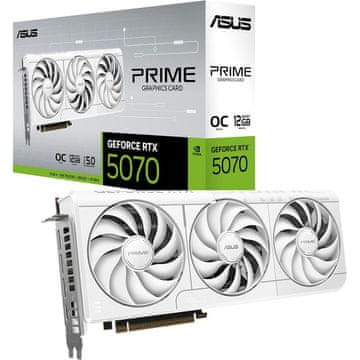 ASUS Prime GeForce RTX 5070 OC 12GB GDDR7 PRIME-RTX5070-O12G-WHITE bijela grafička kartica
