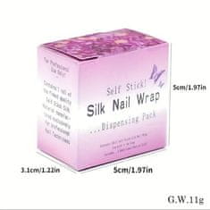 Bodybite Svileni omot od staklenih vlakana za popravak noktiju, samoljepljiv i prilagodljiv | EZNAIL