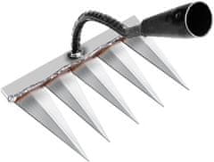 Vixson Alat za uklanjanje korova i grabljice, ručni vrtni alat od čelika za plijevljenje i pripremu tla | PRONGSPRO