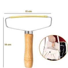 HOME & MARKER® Valjak za uklanjanje dlačica i prašine s odjeće, prijenosni alat za čišćenje tkanina i deka | LINTY