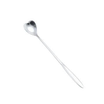 HOME & MARKER® Žličice za kavu u obliku srca, 4x metalne žlice za espresso i desert, elegantni set | HEARTSPOON