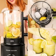 Cecotec Mikser u posudi Grand Katana 2700MAX Total Destroy Screen B Crna