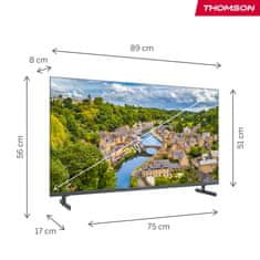 Thomson 40FQG3S15 FHD QLED televizor, Google TV