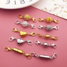 VIVVA® Magnetska kopča za ogrlicu 12 kom hipoalergena, jednostavno zatvaranje | MAGILINK