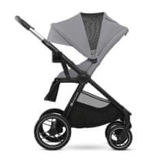 Kinderkraft NEA 2, kolica 2 u 1, platinum grey (KSNEA002GRY2000)