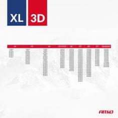 AMIO 3D tekstilni lanci za snijeg 2 kom. veličina XL EN16662-1 Önorm V5121 -04510