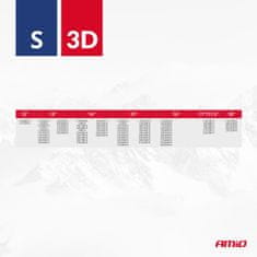 AMIO 3D tekstilni lanci za snijeg, 2 kom. veličina S EN16662-1 Önorm V5121 -04507