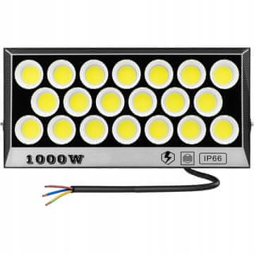 Jaka svjetiljka ZA garažu, vrt, ZA fasade, halogeni reflektor od 1000 W IP66