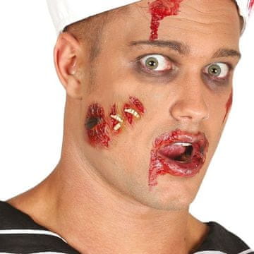 Guirca Umjetna ožiljak rana CRVI Halloween s ljepilom