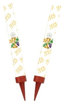 Fontanna tortowa komunijna 18 cm, 2 kom.