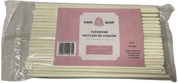 Papirnati štapići za lizalice Cake Pops 15 cm 100 kom.