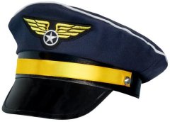 Kapa pilota z aviona, zračna luka, karneval