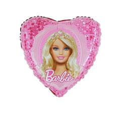 Grabo Folijski balon Barbie srce 18, 1 kom.