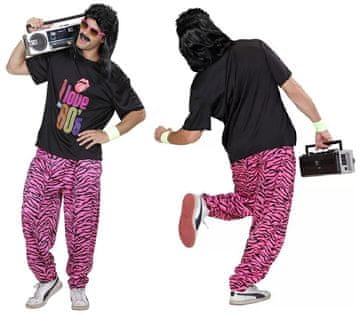 Widmann Kostim FUNKY BOY Disco Lata 80-ih Karnaval S