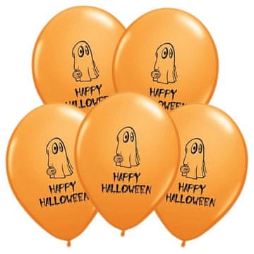 Baloni s otiskom HALLOWEEN DUH - 5 kom.