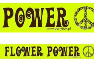 Traka za zabavu "FLOWER POWER", 1 kom.