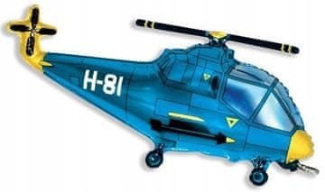 Flexmetal Folijski balon 24" FX - "Helikopter" (plavi)