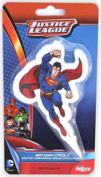 Decora Svijeća za tortu Superman 2D, 1 kom.