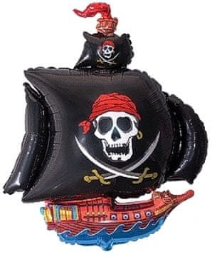 Flexmetal Folijski balon 14" FX - "Piratski brod" 1 kom.