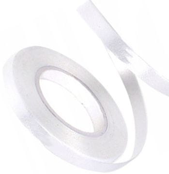 Traka na roli za balone BIJELA 0,5 cm x 10 m