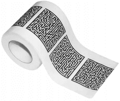 Gadget Master Papier toaletowy labirynt 1szt.