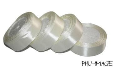 PartyDeco Satenska traka 24 mm ecru