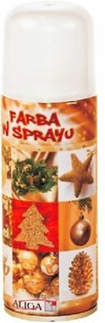 Aliga Dekorativna boja u spreju, bijela, 250 ml, 1 kom.
