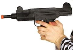 Fiestas Guirca Pistolj strojnica UZI, oružje gangstera i mafije, 38 cm