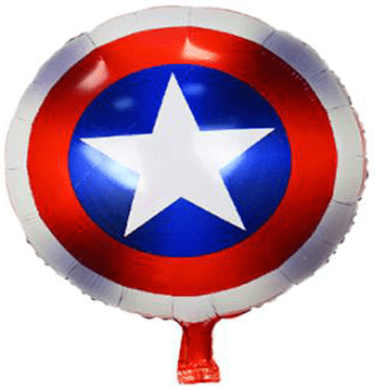 Folijski balon Kapetan Amerika, 18 inča, 1 kom.