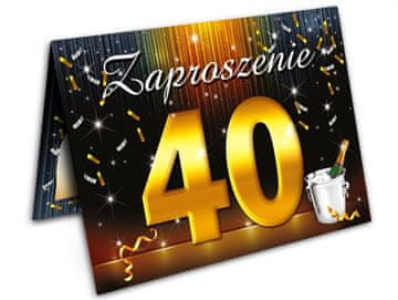 Poziv za 40. rođendan, 1 kom.