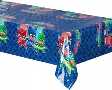 Obrus plastikowy "PJ Masks", 120x180 cm, 1 szt.