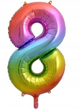 GoDan Folija balon broj 8, duga, 85 cm