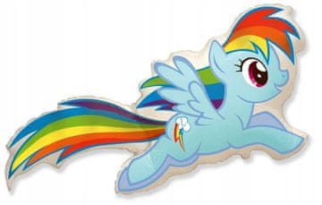 Flexmetal Folija balon s ponijem Rainbow Dash od 61 cm, 1 kom.